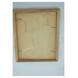 Vintage Hummel Print. 5"x6"