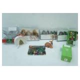 Christmas Collectibles, NEW Cookie Cutters, Department 56 Ornaments NEW, Lego Christmas Tree Kit and more