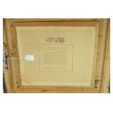 Vintage Oil Painting 16"x 17" Signed, Framed