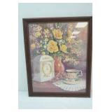 Framed Art Print. 18"x22"