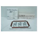 Canvas Wall Decor, NEW Picture Frame