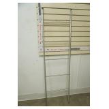 Chrome Ladder Hanging Rack 60" tall