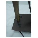 Table Lamp with Plug in and USB plug-in. Modern Table Lamp