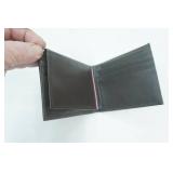 NEW Perry Ellis Brown Leather Wallet