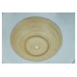 18" diameter Bamboo Decorative Dish