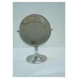 Stainless Steel Standing Makeup Mirror