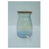 Better Homes & Gardens Hammered Luster Glass Beverage Dispenser