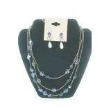 Jewelry Lot: Necklace & Earring Set