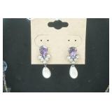 Jewelry Lot: Necklace & Earring Set