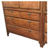 LL - Vintage Century Furniture of Distinction Two-Part Wall Unit