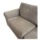 LR - Custom Upholstered Toast Chenille Sofa