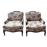 LR - Pair of Vintage Lounge Chairs