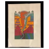 LL - Butch Skynear 'Blue Stream from a Yellow Sun' - Artist Proof Print