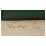 LL - Butch Skynear 'Blue Stream from a Yellow Sun' - Artist Proof Print