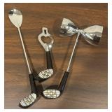 LL - Golf Club Motif Bar Tools