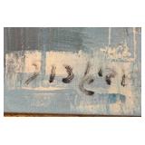 MB - Harbor Cityscape Print - Mid-Century