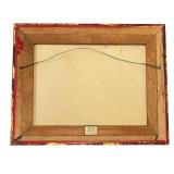 MB - Harbor Cityscape Print - Mid-Century