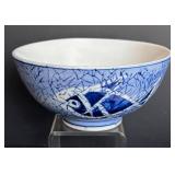 K - 13 Blue & White Asian-Style Porcelain Rice Bowls