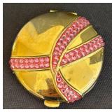 K - Estee Lauder Lucidity Compact - Pink Ribbon Breast Cancer Awareness and Mirrored Compact