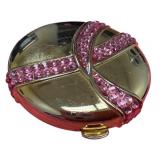 K - Estee Lauder Lucidity Compact - Pink Ribbon Breast Cancer Awareness and Mirrored Compact