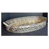 LR - Castilian Imports Silver Plated Tray