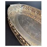 LR - Castilian Imports Silver Plated Tray
