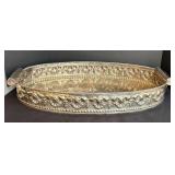 LR - Castilian Imports Silver Plated Tray