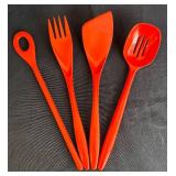 LR - Dansk Gourmet Designs Pitcher Set with Rosti Design Utensils