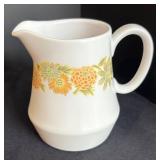 LR - Noritake Progression Sunny Side 9003 Platter with Gravy Boat, Creamer & Sugar Dish