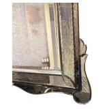 B - Vintage Ornate Wall Mirror with Beveled Glass