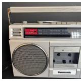 LR - Panasonic RX-4920 Boombox AM/FM Stereo with Cassette Recorder