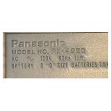 LR - Panasonic RX-4920 Boombox AM/FM Stereo with Cassette Recorder