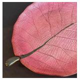 LR - Leaf-Shaped Glass Platter Set