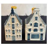 K -Vintage KLM House #66 and Vintage KLM House #70