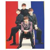 K - Les Beatles Lithograph - Live à la Côte D'Azur, 30th Anniversary Nice France 1965 Silver Edition Print