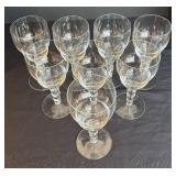 DR - Vintage Elegant Crystal Stemware