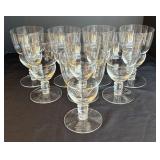 DR - Vintage Crystal Stemware Set
