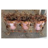 G - Planter Stand Set - Outdoor Garden Decor