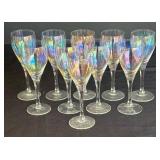 K - Tuscany Rainbow Optic Cordial Glasses