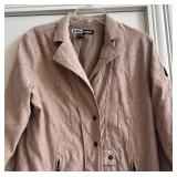 MB - Jamie Sadock Taupe Jacket Size Medium
