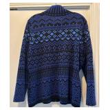 MB - Icelandic Design Zip Cardigan Size XL