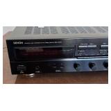 LR - Denon Precision Audio Component AM/FM Stereo Receiver Model: DRA-545R