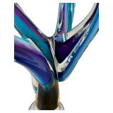 Barry Entner Freeform Handblown Art Glass Sculpture