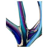 Barry Entner Freeform Handblown Art Glass Sculpture