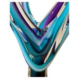 Barry Entner Freeform Handblown Art Glass Sculpture
