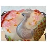 DR - Maya Limited Edition Beverly Hills Bag Lady Resin Handbag - Peacock Design