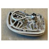 Michael Bondanza 18K & Sterling Silver Bracelet and Earrings w/ Black Onyx Inlay