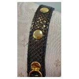 Vintage Hammitt Crossbody by Tony Hammitt - Snakeskin-Embossed Leather