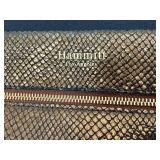 Vintage Hammitt Crossbody by Tony Hammitt - Snakeskin-Embossed Leather