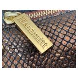 Vintage Hammitt Crossbody by Tony Hammitt - Snakeskin-Embossed Leather